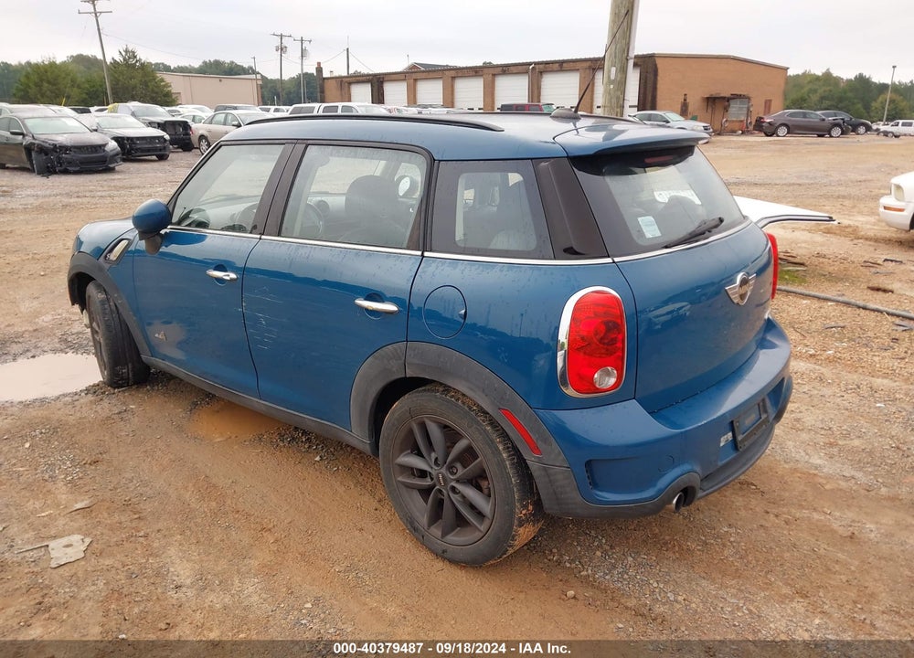 2012 MINI COOPER S COUNTRYMAN VIN: WMWZC5C56CWM11484