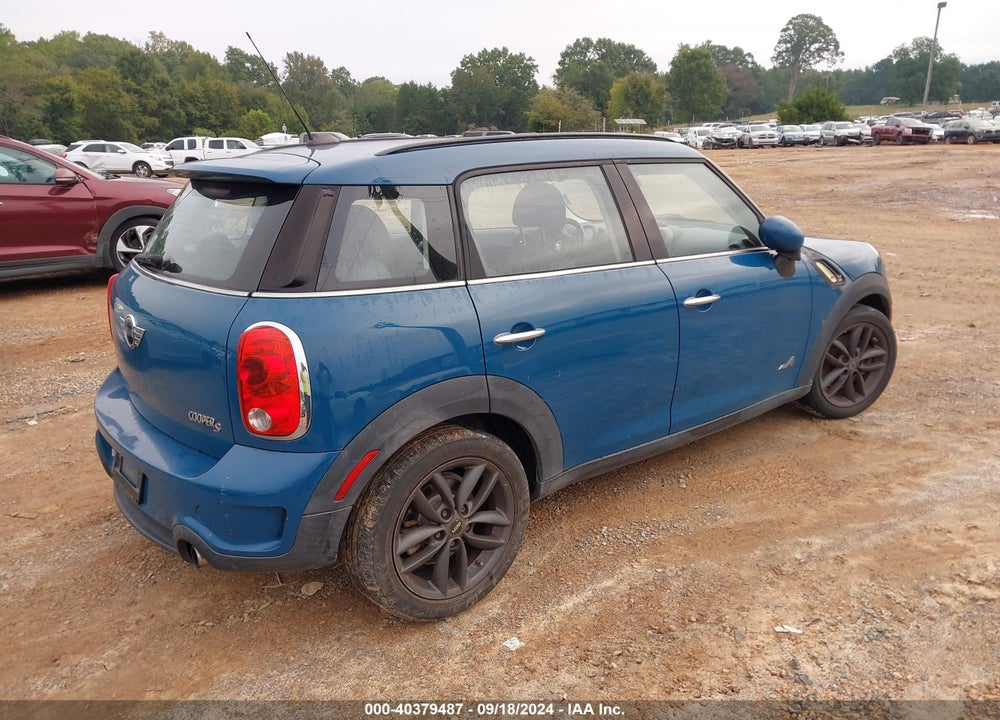 2012 MINI COOPER S COUNTRYMAN VIN: WMWZC5C56CWM11484