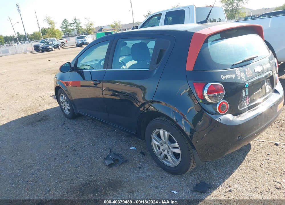 2012 CHEVROLET SONIC 2LT VIN: 1G1JC6SB3C4221756