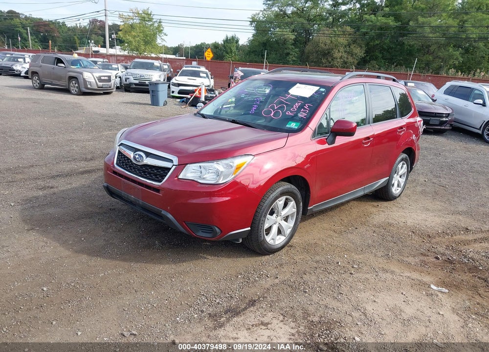 2014 SUBARU FORESTER 2.5I PREMIUM VIN: JF2SJAEC8EH551382