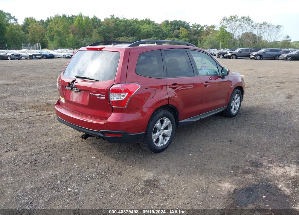 2014 SUBARU FORESTER 2.5I PREMIUM VIN: JF2SJAEC8EH551382