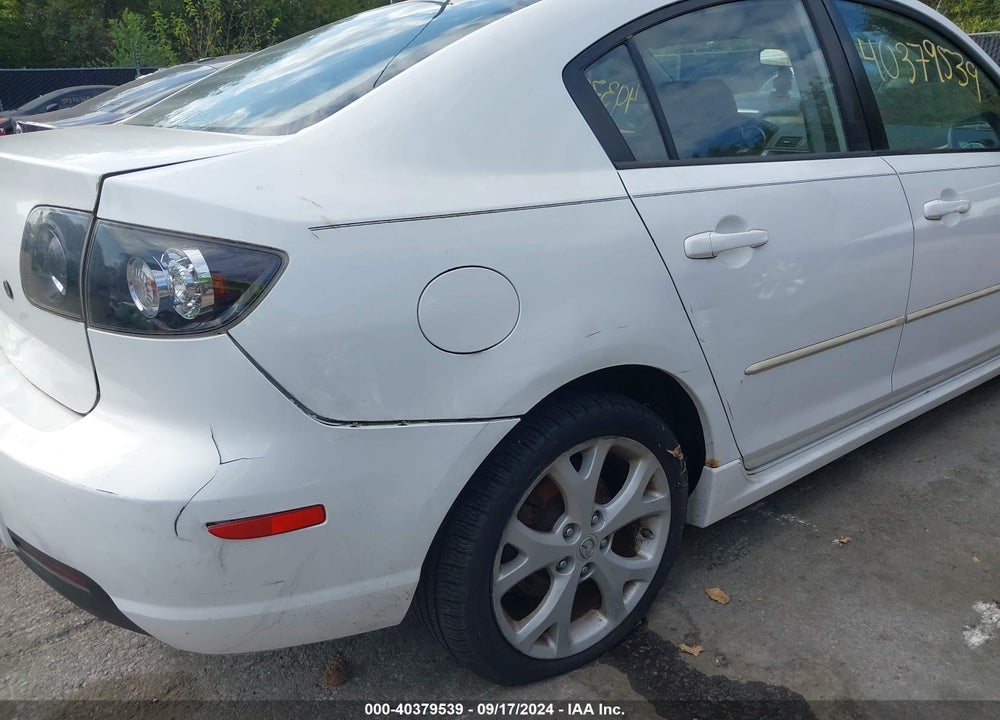 2008 MAZDA 3 S GRAND TOURING VIN: JM1BK323X81790392