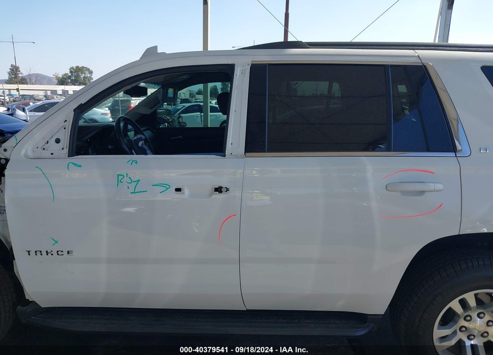 2019 CHEVROLET TAHOE LT VIN: 1GNSCBKCXKR122034