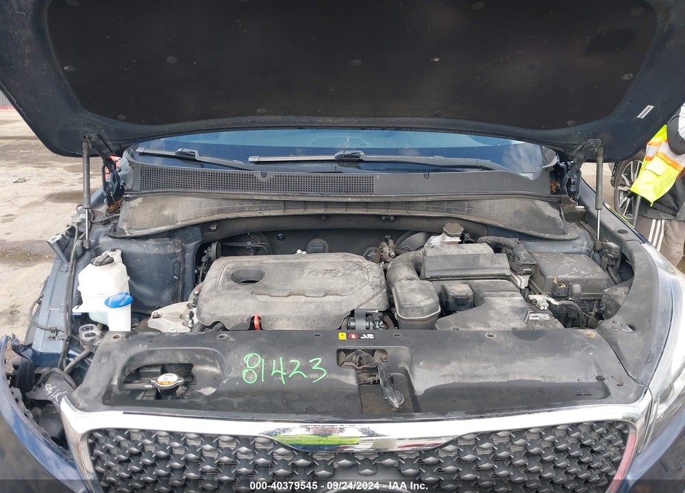 2016 KIA SORENTO 2.4L LX VIN: 5XYPG4A35GG007475