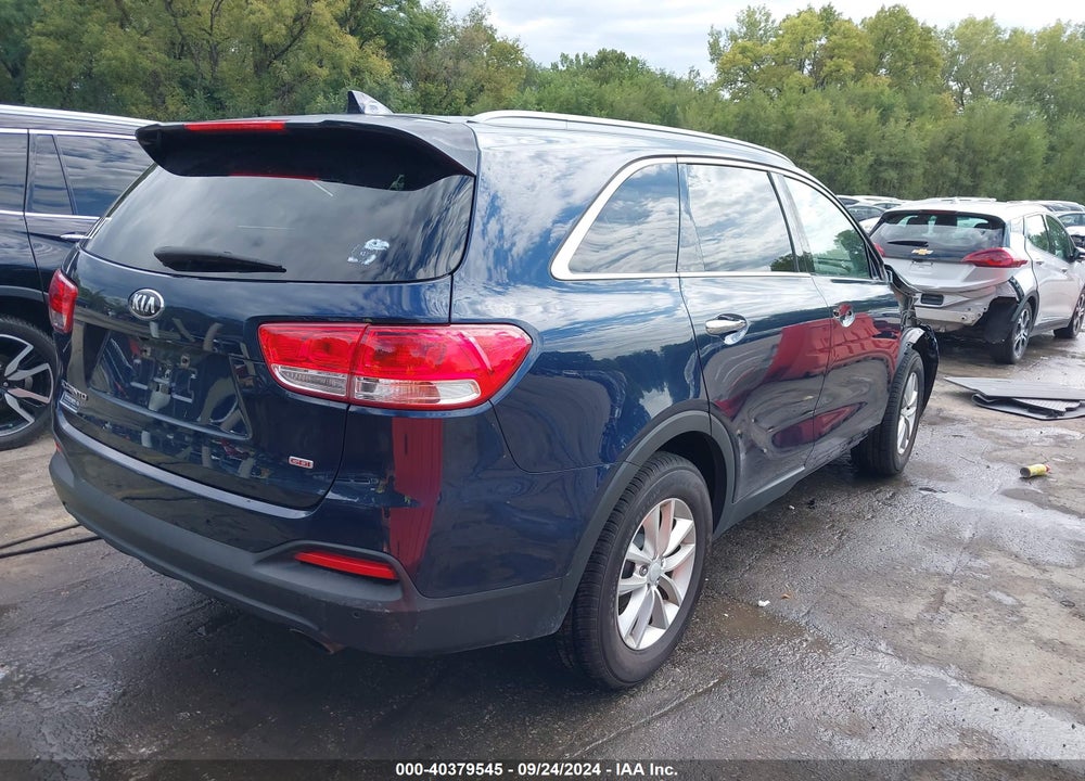 2016 KIA SORENTO 2.4L LX VIN: 5XYPG4A35GG007475