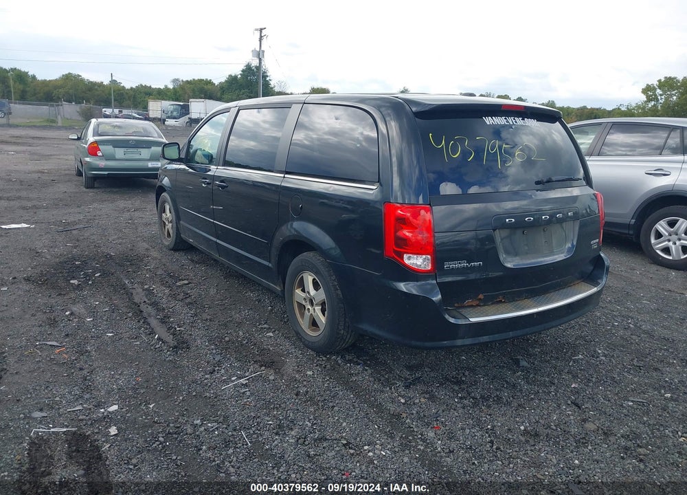 2012 DODGE GRAND CARAVAN CREW VIN: 2C4RDGDG4CR110992