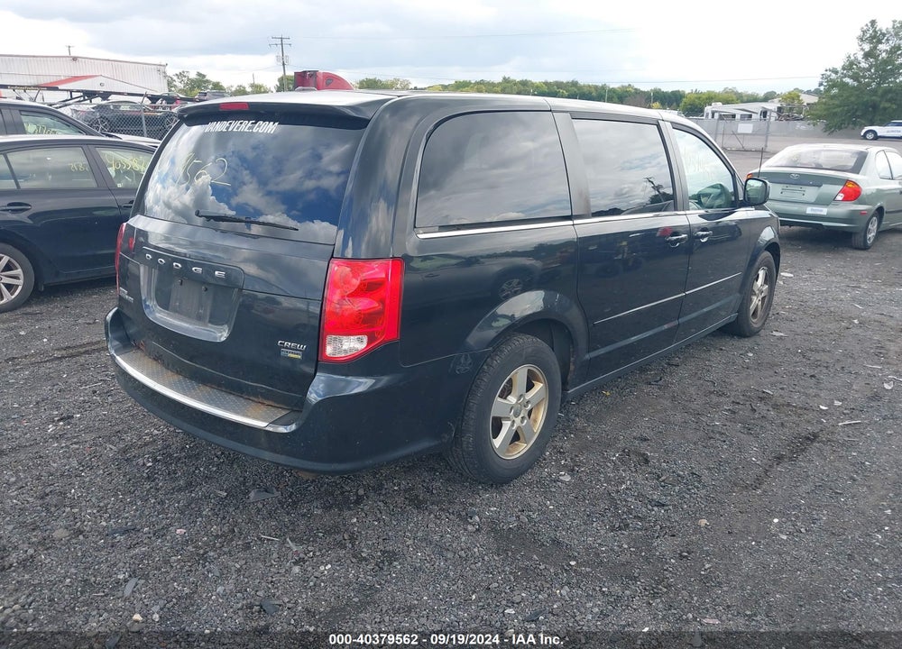 2012 DODGE GRAND CARAVAN CREW VIN: 2C4RDGDG4CR110992