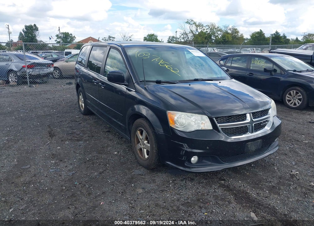 2012 DODGE GRAND CARAVAN CREW VIN: 2C4RDGDG4CR110992