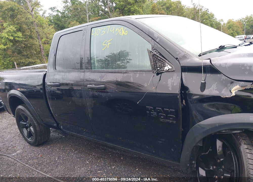 2020 RAM 1500 CLASSIC WARLOCK QUAD CAB 4X4 6'4 BOX VIN: 1C6RR7GG5LS123026