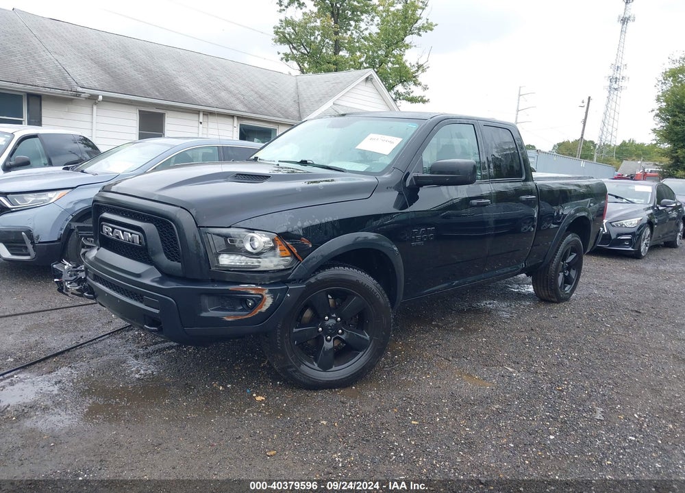 2020 RAM 1500 CLASSIC WARLOCK QUAD CAB 4X4 6'4 BOX VIN: 1C6RR7GG5LS123026