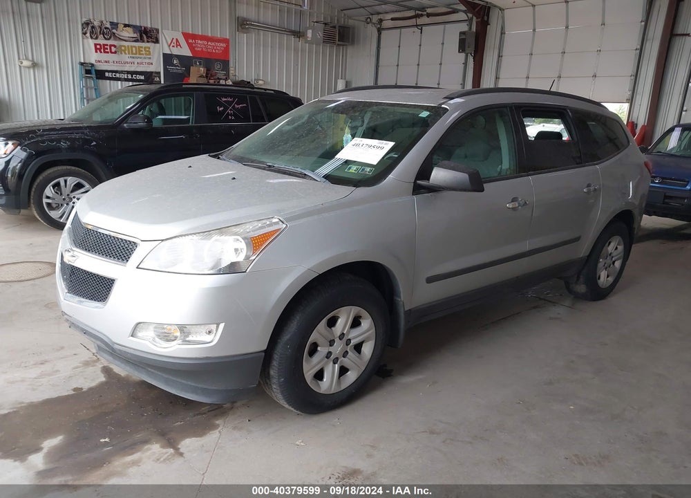 2012 CHEVROLET TRAVERSE LS VIN: 1GNKVEED5CJ153207