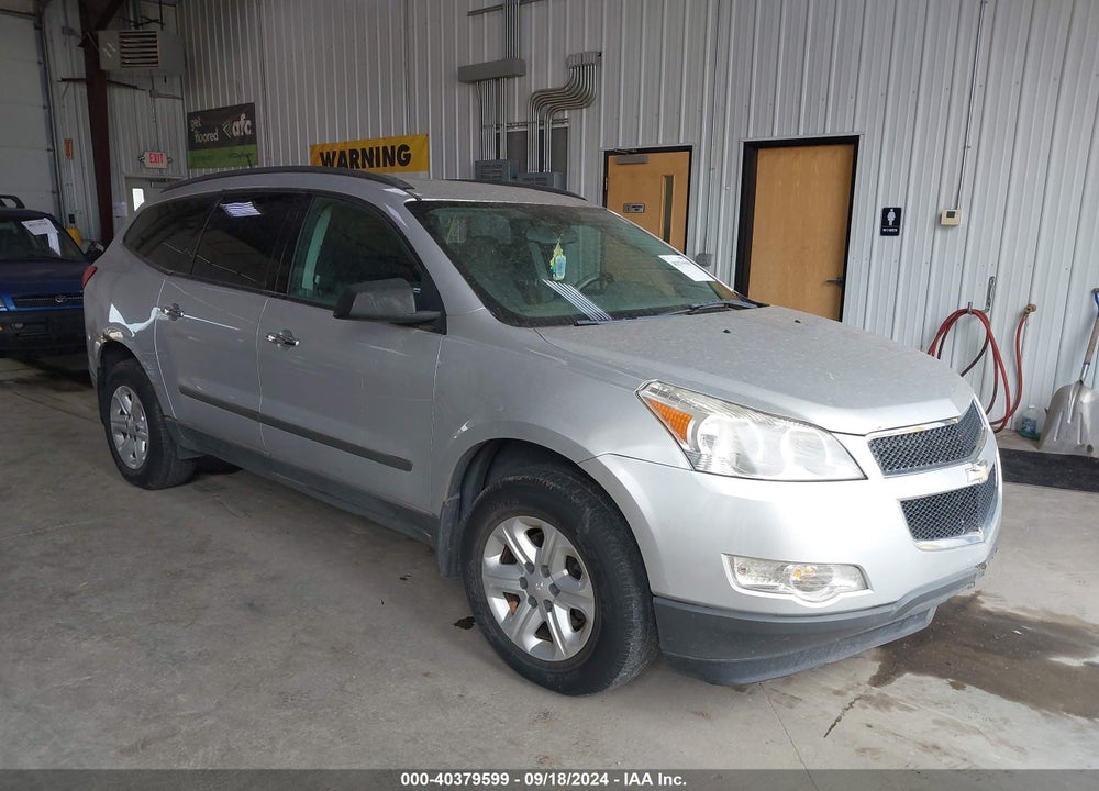 2012 CHEVROLET TRAVERSE LS VIN: 1GNKVEED5CJ153207