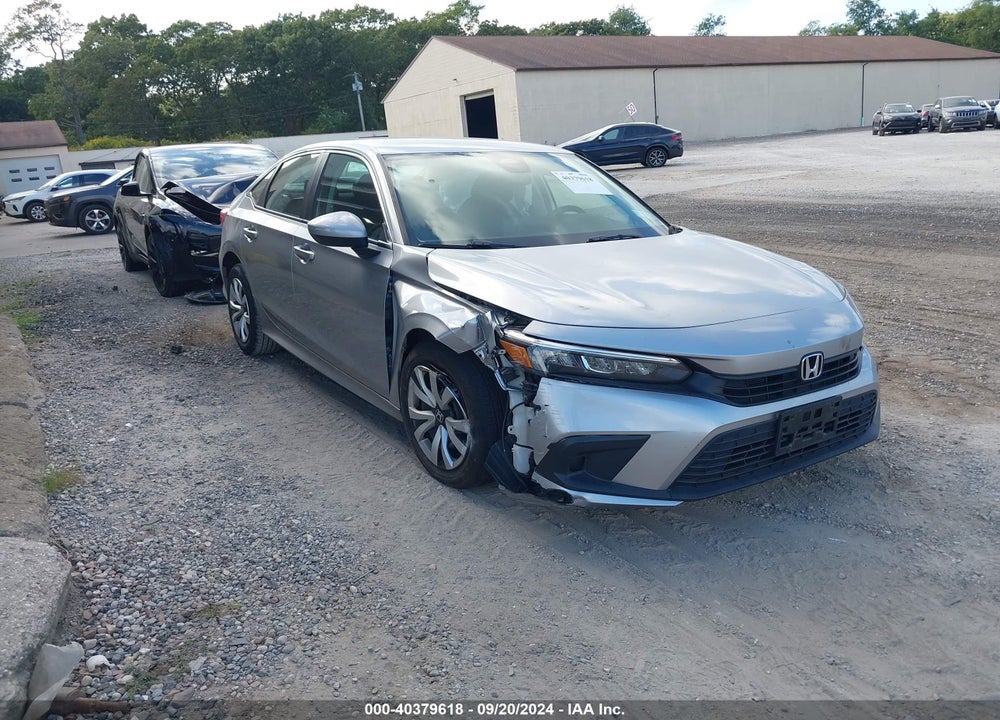 2022 HONDA CIVIC LX VIN: 2HGFE2F27NH553684