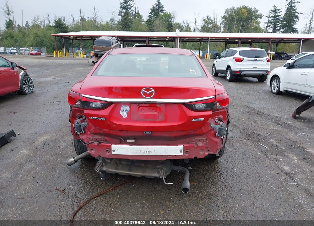 2017 MAZDA 6 TOURING VIN: JM1GL1V5XH1121267