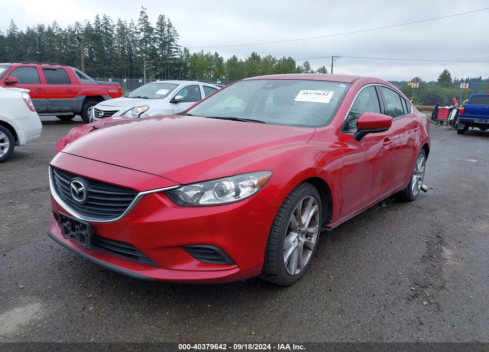 2017 MAZDA 6 TOURING VIN: JM1GL1V5XH1121267