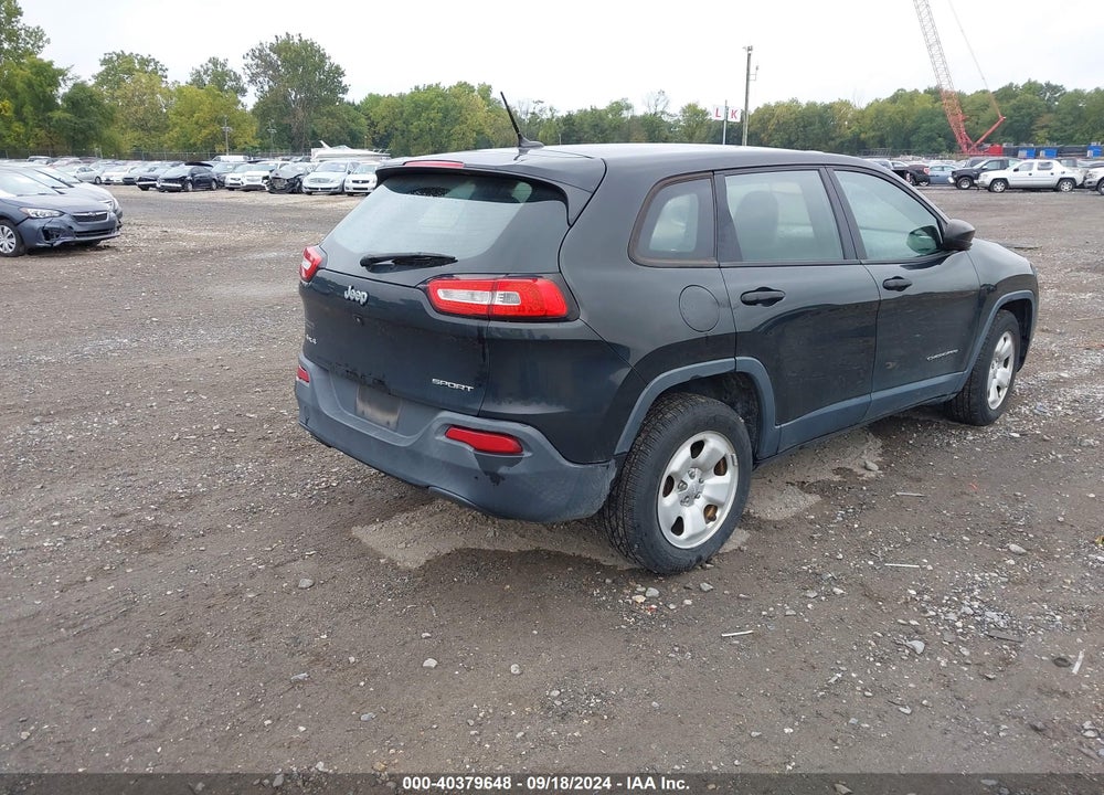 2015 JEEP CHEROKEE SPORT VIN: 1C4PJMAB0FW594338