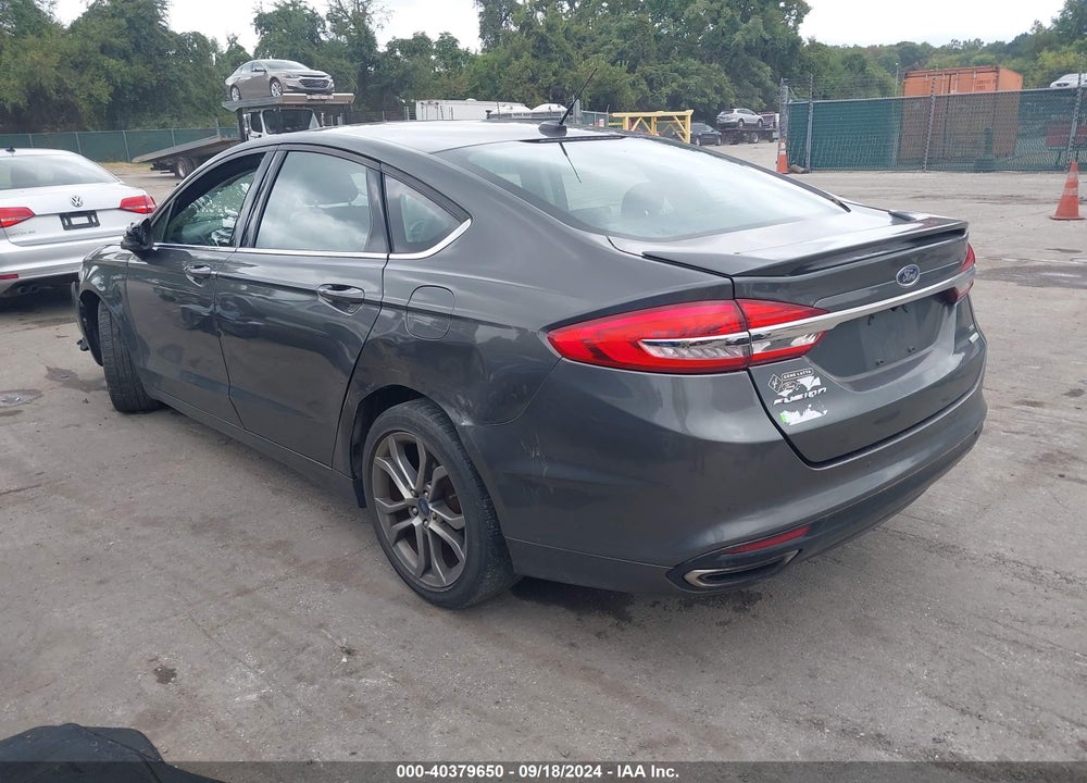 2017 FORD FUSION SE VIN: 3FA6P0H91HR154923