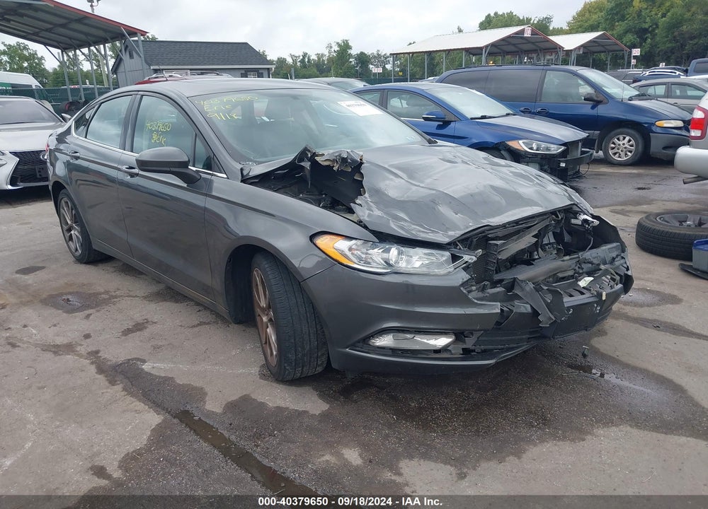 2017 FORD FUSION SE VIN: 3FA6P0H91HR154923