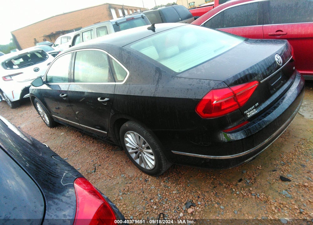 2016 VOLKSWAGEN PASSAT 1.8T SE VIN: 1VWBS7A3XGC016295
