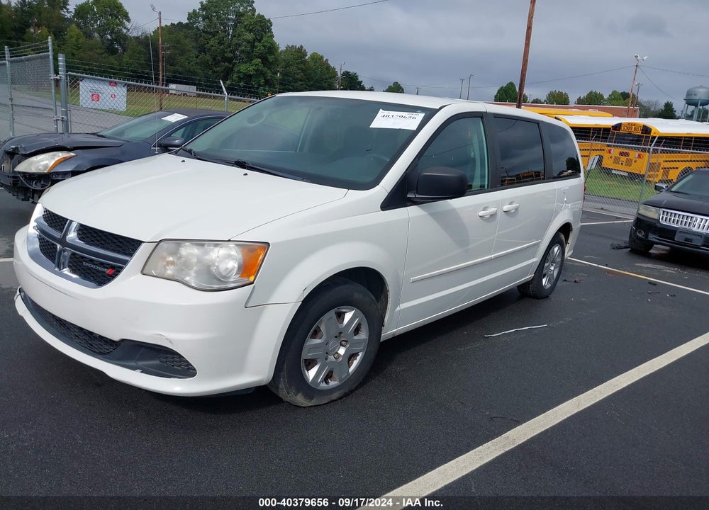 2013 DODGE GRAND CARAVAN SE VIN: 2C4RDGBG5DR615122
