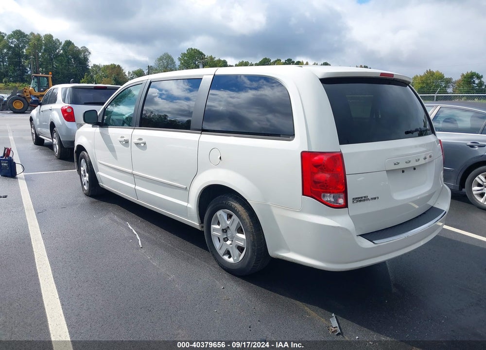 2013 DODGE GRAND CARAVAN SE VIN: 2C4RDGBG5DR615122