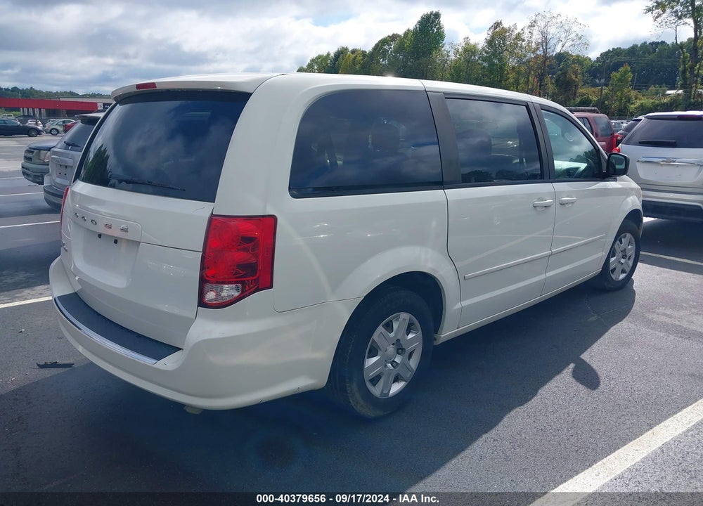 2013 DODGE GRAND CARAVAN SE VIN: 2C4RDGBG5DR615122