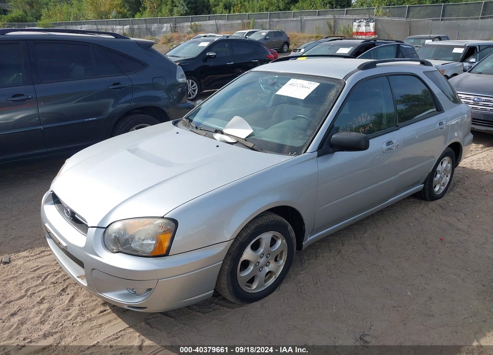2004 SUBARU IMPREZA 2.5TS VIN: JF1GG655X4H807057