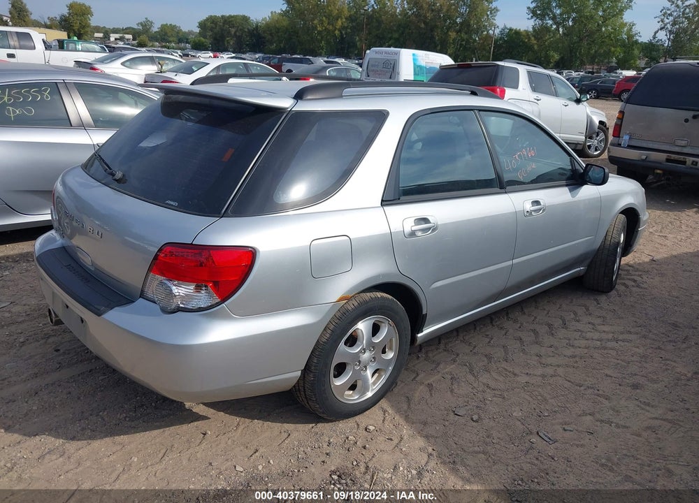 2004 SUBARU IMPREZA 2.5TS VIN: JF1GG655X4H807057