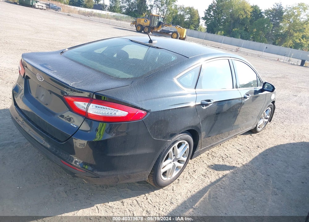2016 FORD FUSION SE VIN: 3FA6P0H74GR381066