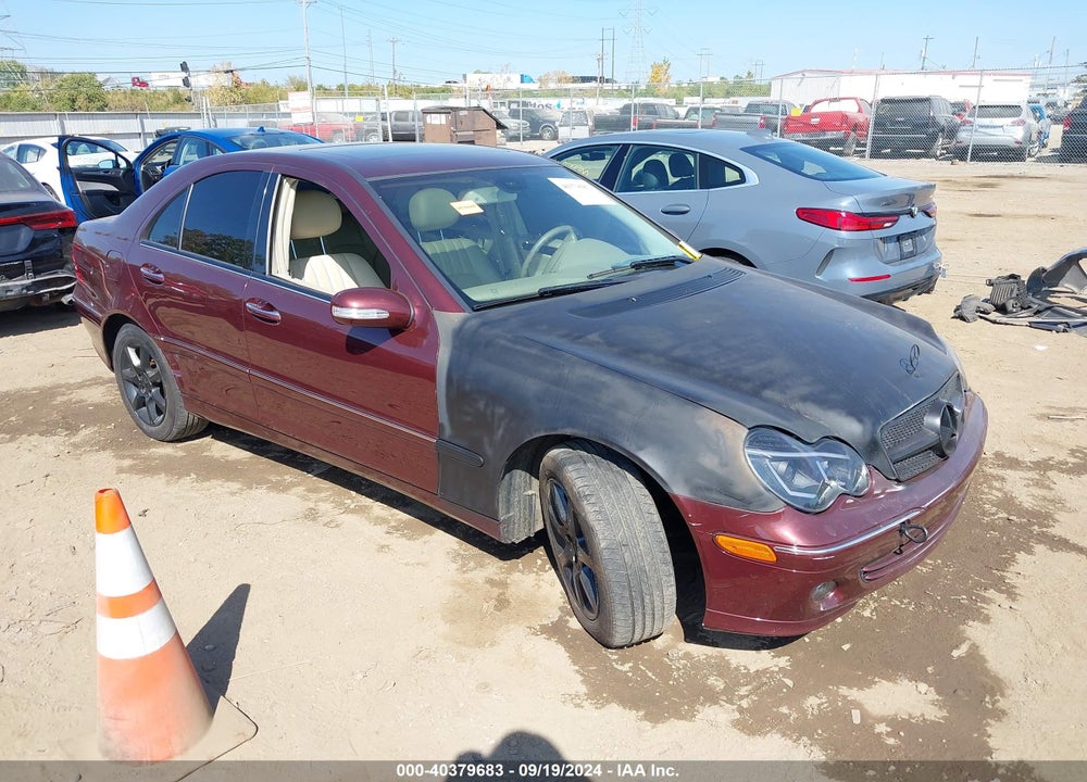 2007 MERCEDES-BENZ C 280 LUXURY 4MATIC VIN: WDBRF92H57F920919