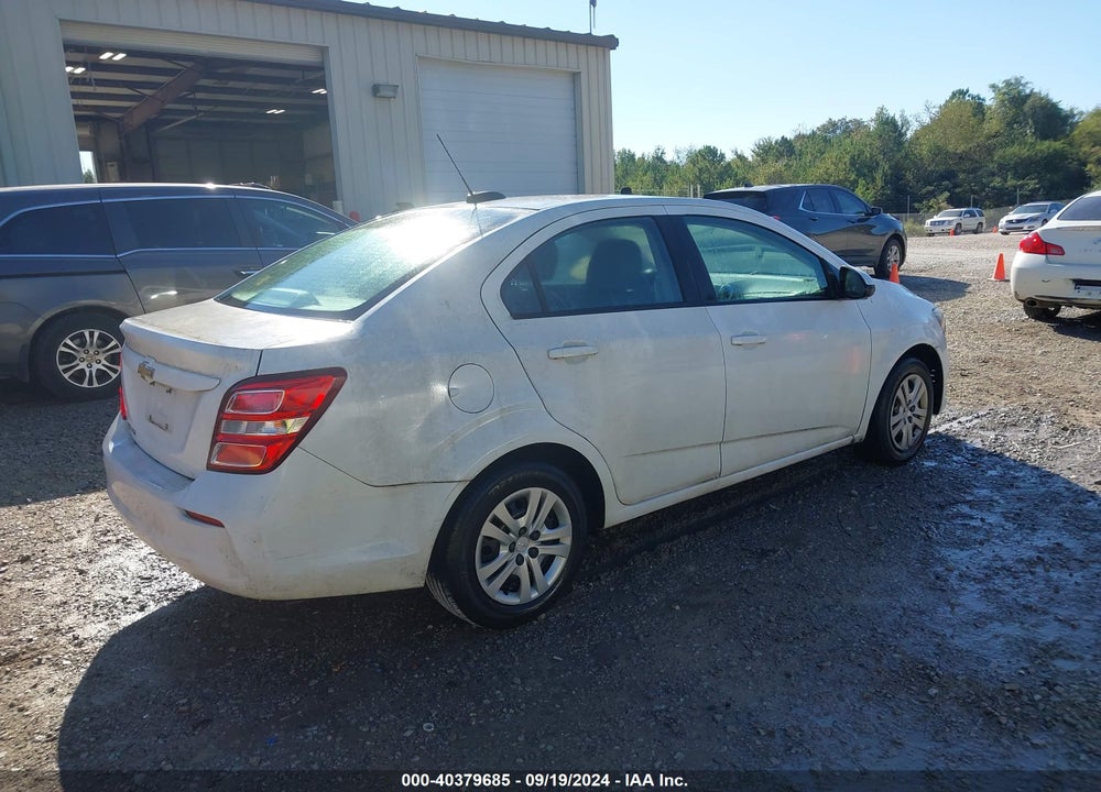 2018 CHEVROLET SONIC LS AUTO VIN: 1G1JB5SH6J4113808