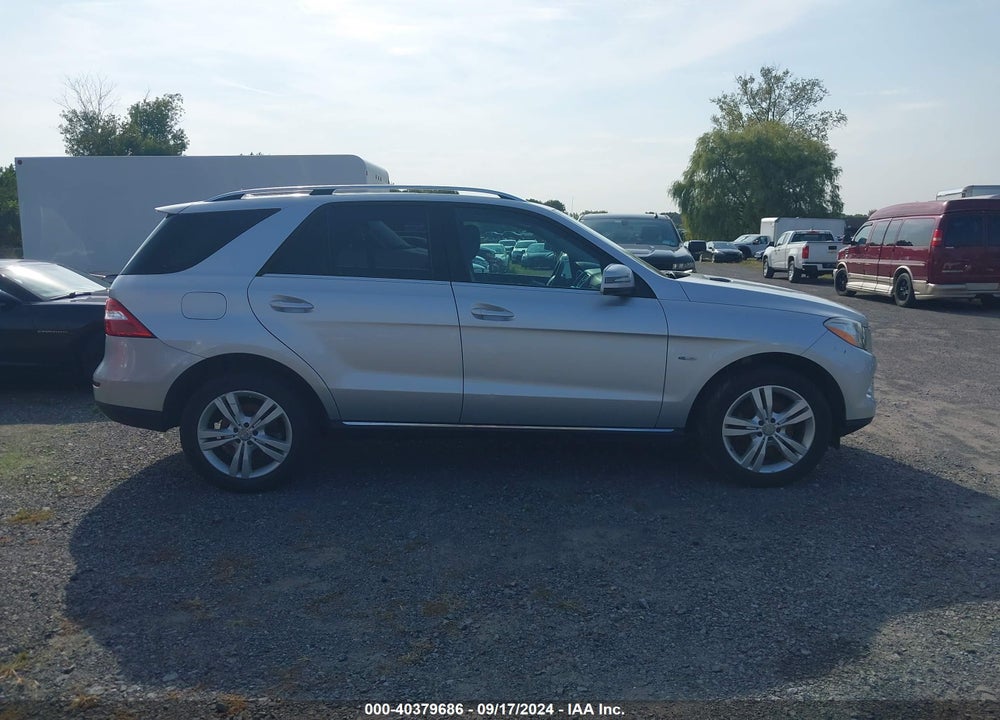2012 MERCEDES-BENZ ML 350 4MATIC VIN: 4JGDA5HB0CA077124