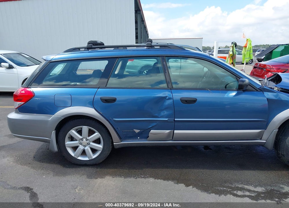 2008 SUBARU OUTBACK 2.5I/2.5I L.L. BEAN EDITION VIN: 4S4BP61C687351414