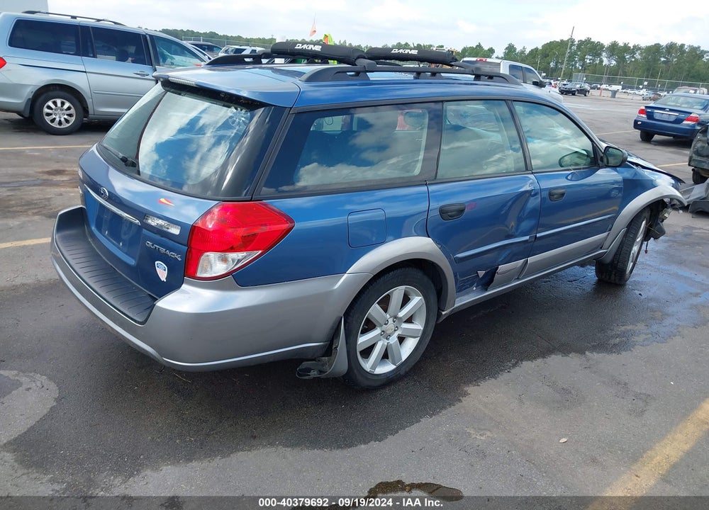 2008 SUBARU OUTBACK 2.5I/2.5I L.L. BEAN EDITION VIN: 4S4BP61C687351414