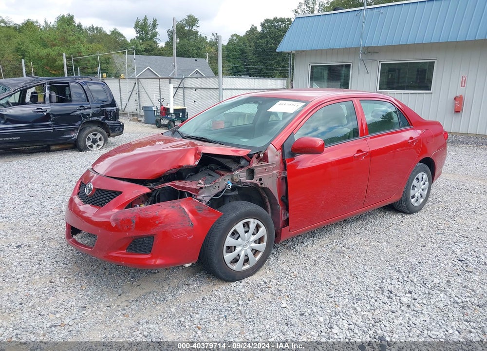 2009 TOYOTA COROLLA LE VIN: 1NXBU40EX9Z075693