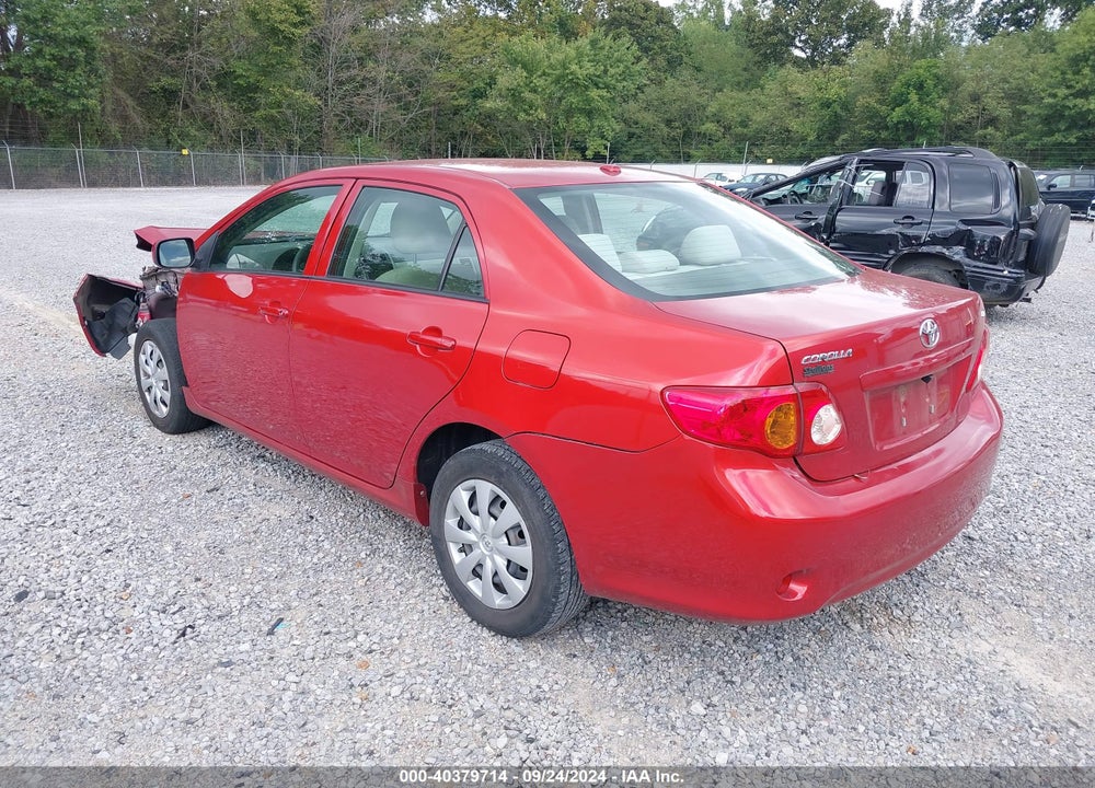 2009 TOYOTA COROLLA LE VIN: 1NXBU40EX9Z075693