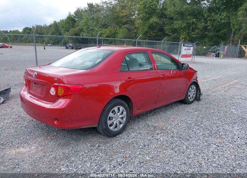 2009 TOYOTA COROLLA LE VIN: 1NXBU40EX9Z075693