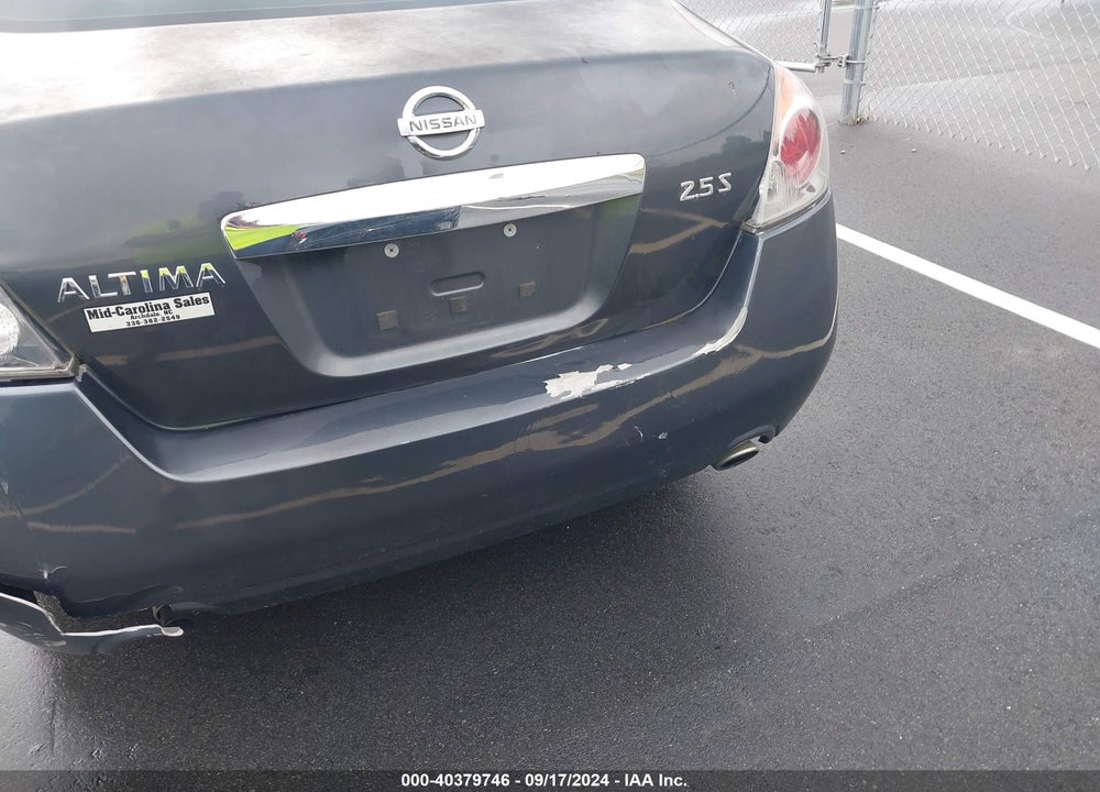 2011 NISSAN ALTIMA 2.5 S VIN: 1N4AL2AP0BN422591