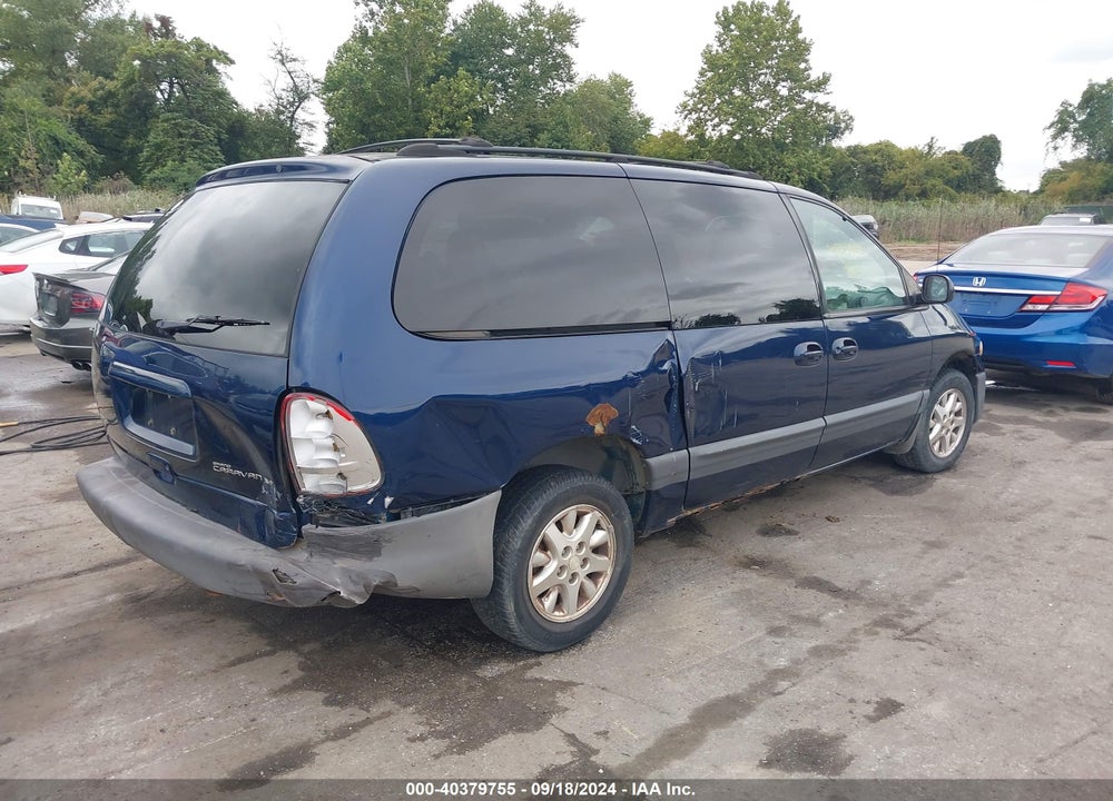 2000 DODGE GRAND CARAVAN SE VIN: 1B4GP44G5YB771995