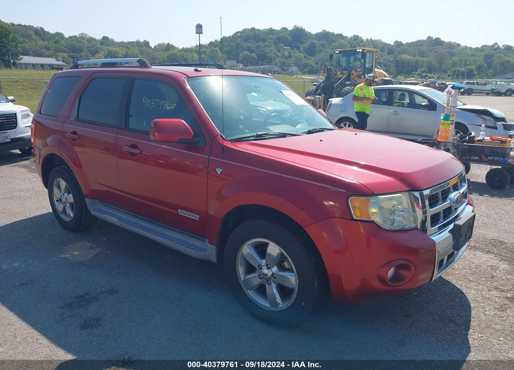 2008 FORD ESCAPE LIMITED VIN: 1FMCU04198KB45800