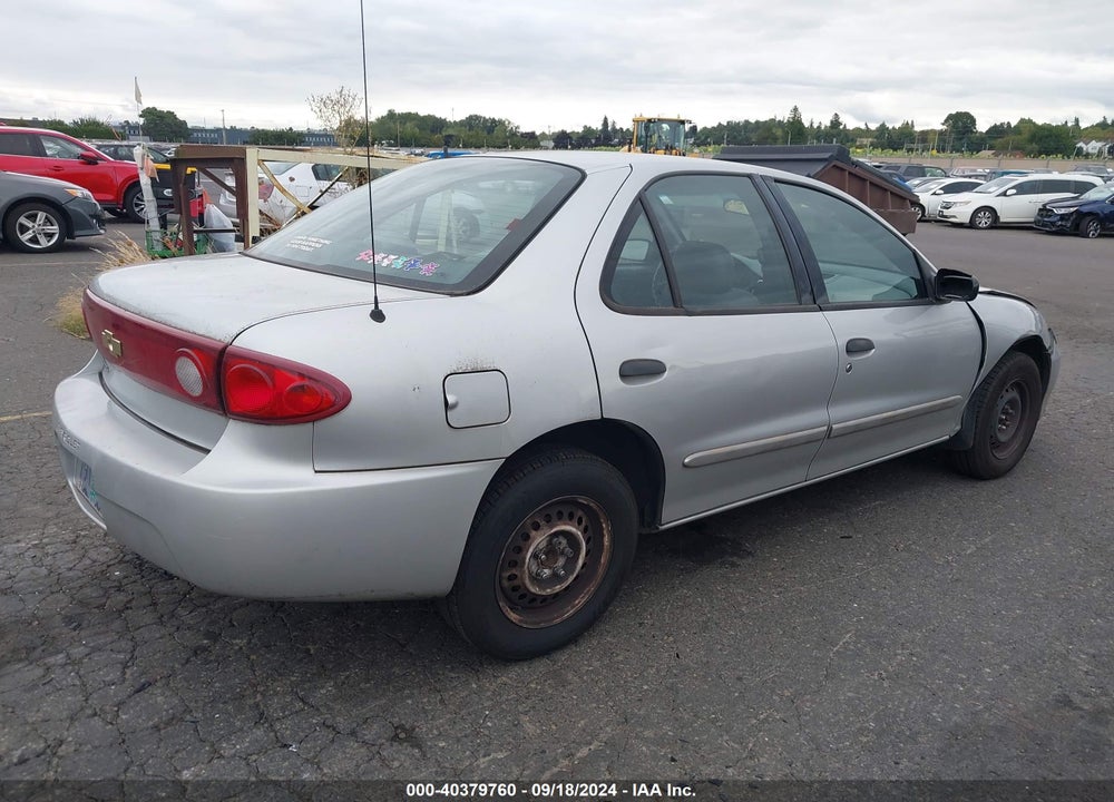 2004 CHEVROLET CAVALIER VIN: 1G1JC52F247344462
