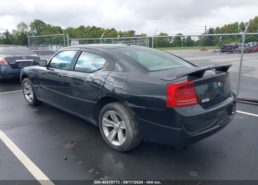 2007 DODGE CHARGER VIN: 2B3KA43G67H856593
