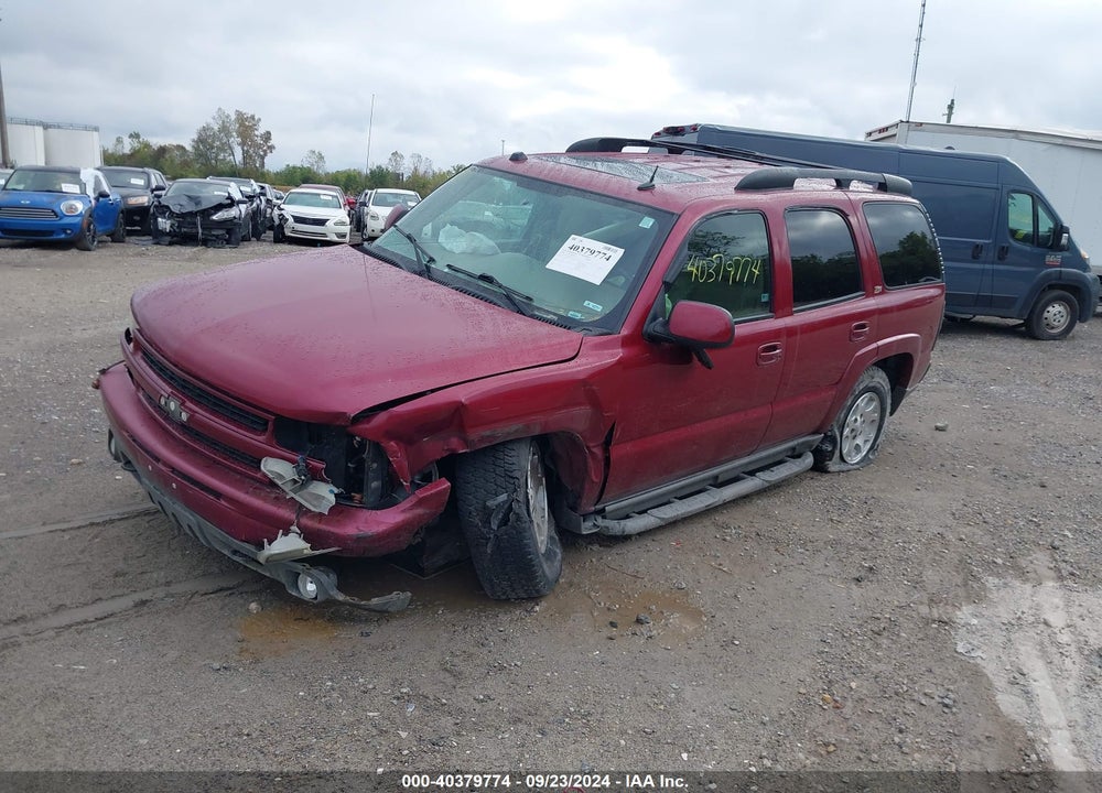 2004 CHEVROLET TAHOE Z71 VIN: 1GNEK13ZX4R312075