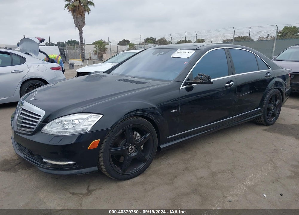 2012 MERCEDES-BENZ S 550 VIN: WDDNG7DB8CA471601