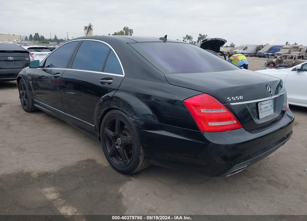2012 MERCEDES-BENZ S 550 VIN: WDDNG7DB8CA471601