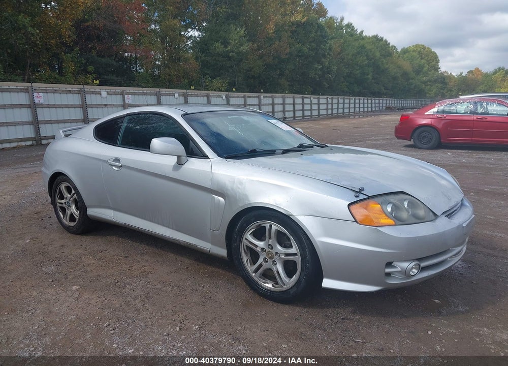 2004 HYUNDAI TIBURON VIN: KMHHN65F84U153563