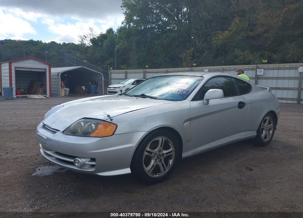 2004 HYUNDAI TIBURON VIN: KMHHN65F84U153563