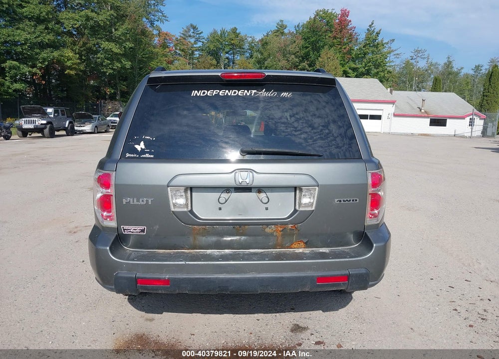 2007 HONDA PILOT EX-L VIN: 5FNYF18557B020991