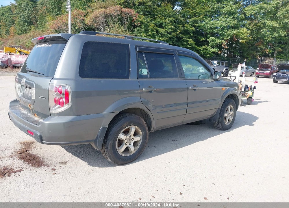 2007 HONDA PILOT EX-L VIN: 5FNYF18557B020991