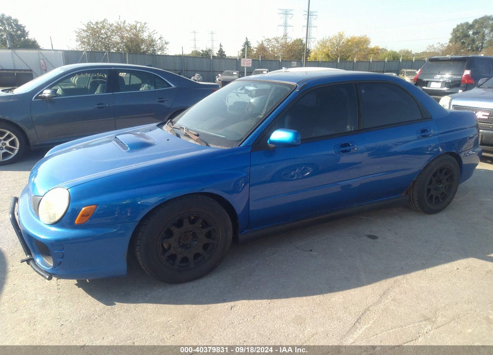 2002 SUBARU IMPREZA WRX VIN: JF1GD29692G510692